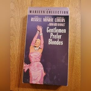 Gentlemen Prefer Blondes VHS 1992 Marilyn Monroe